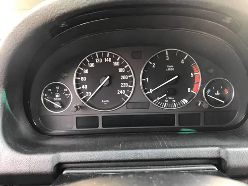 Miniatura 3 de Anillo cromado del panel de instrumentos, calibre del velocímetro, apto para BMW E39 M5 M 5 Series E38 E53 X 5