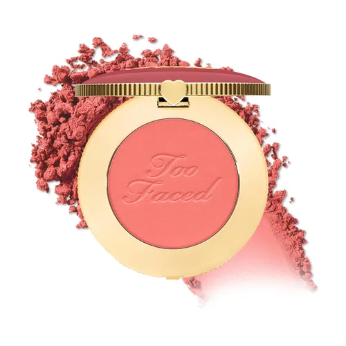 Too Faced Cloud Crush Blurring Blush | Rubor en polvo de alta pigmentación, aterciopelado y mezclable para mejillas, 0.17 onzas 03 Cabeza en las