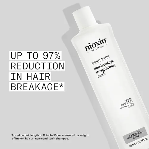 Miniatura 3 de Nioxin Density Defend Anti-Breakage Strengthening Mask For Damaged, Colored, Thinning Hair Intense Conditioning Protects Against Breakage