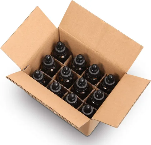 Miniatura 8 de Paquete de 12 botellas con cuentagotas de vidrio de 2 onzas con 3 embudos de acero inoxidable y 1 cuentagotas de vidrio largo, botellas de tintura