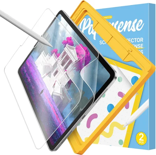 Miniatura 13 de OMOTON PAPERSENSE - Paquete de 2 protectores de pantalla de papel para iPad Air de 13 pulgadas M3/M2 (7ª/6ª generación, 2025/2024), película PET