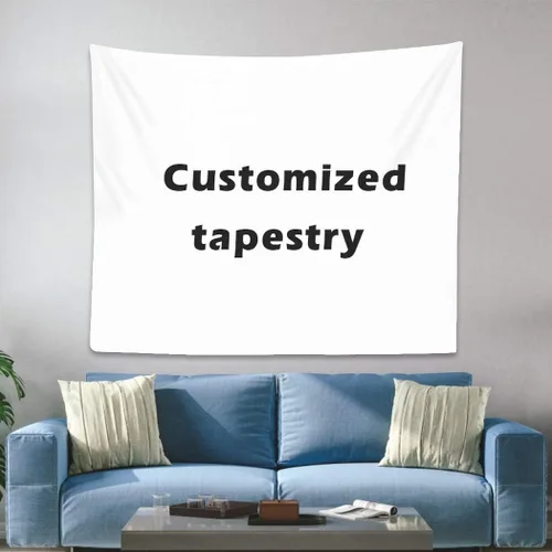 yyfq Tapiz personalizado para colgar en la pared, decoración personalizada para subir imágenes Tenture Murale Tissus Tapisserie Mural Alfombra Duvar