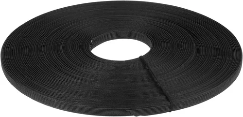 Miniatura 17 de uxcell Deshuesado para coser, 1 pieza de 5 yardas y 0.236 in – corsé de poliéster de alta densidad para vestido de novia, vestido de novia (negro)