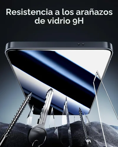 Miniatura 8 de ESR Paquete de 3 protectores de pantalla para Samsung Galaxy S25 Ultra, vidrio templado HD de dureza 9H+ con bandeja UltraFit de fácil instalación