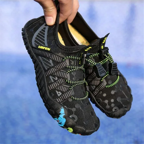 Miniatura 4 de UBFEN - Zapatos para el agua para niños y niñas, acuáticos y livianos, de secado rápido para ir a la playa, practicar deportes y natación, es como