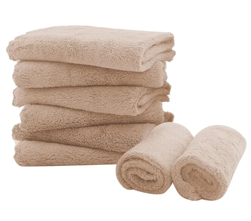 Miniatura 24 de Paquete de 8 pañitos grandes para bebés, de 20 por 10 pulgadas, son ultra absorbentes, se pueden lavar a mano, ideales para recién nacidos, toalla