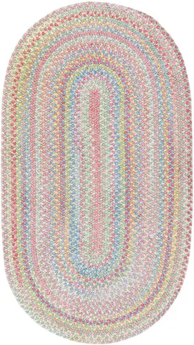 Miniatura 13 de Capel Rugs Baby's Breath - Alfombra ovalada trenzada (2 x 3 pulgadas), color natural