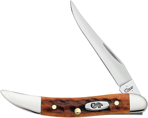 Miniatura 5 de Case XX WR Navaja de bolsillo pequeña Texas Toothpick Blanca con estrellas y rayas sintéticas, artículo #39912 (410096 SS) 7.6 cm cerrada, fabricada