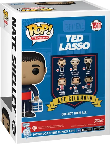 Miniatura 3 de Funko POP! TV: Ted Lasso – Jamie Tartt - Figura de vinilo coleccionable - Idea de regalo - Mercancía oficial - para niños y adultos - Fans de TV