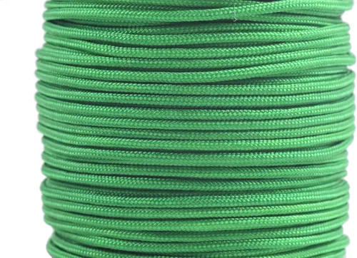 Miniatura 65 de KONMAY 1 rollo de cuerda de nailon para hacer pulseras de 150 yardas, trenzado de nailon Shamballa Macramé/cordón de cuentas de 0.4mm, cordón