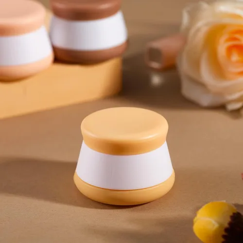Miniatura 6 de INSFIT Recipientes de viaje para artículos de tocador, tarros de crema de silicona aprobados por la TSA con tapas, artículos de tocador