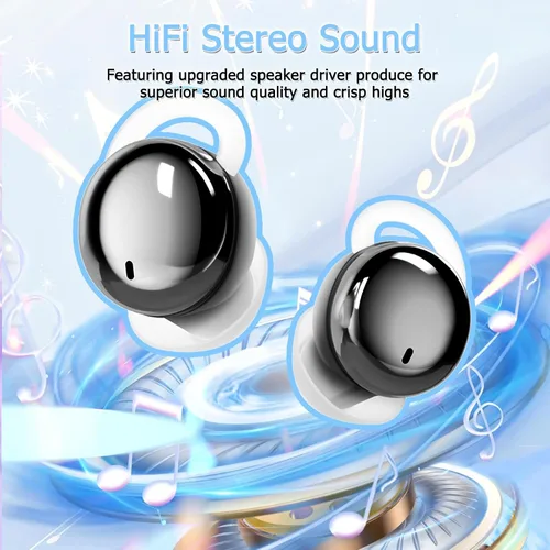Miniatura 5 de Auriculares para dormir de lado, mini auriculares cómodos para dormir (negro) Sin interferencias de pitidos y cómodo para dormir