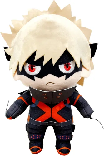 Great Eastern Entertainment My Hero Academia World Heroes Misión - Katsuki Bakugo (traje sigiloso) Peluche de 8 pulgadas de alto