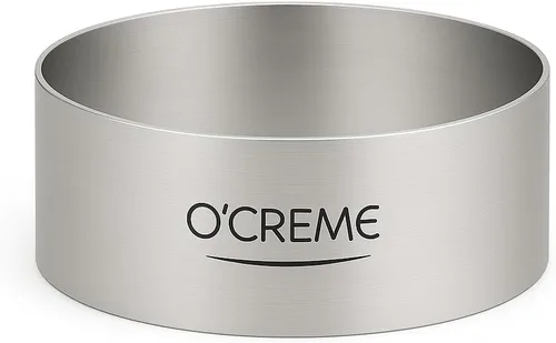 Miniatura 20 de O'Creme Anillo para Pastel de Acero Inoxidable Resistente Redondo Molde de Anillo para Pastel Mousse para Hornear, Decoración de Pasteles de Postre