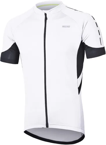 ARSUXEO Camiseta de ciclismo de manga corta para hombre, para bicicleta, MTB Bike 636