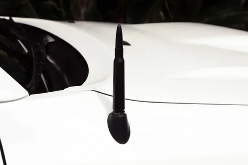 Miniatura 4 de Votex - Fabricado en Estados Unidos - Antena de aluminio bala negra calibre 50 - Compatible con Ford F150 - F250 - F350 Jeep Wrangler - Gladiator