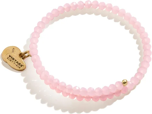 Alex and Ani - Pulsera de cuentas para mujer, cuentas brillantes, alambre flexible, se adapta a la mayoría de muñecas