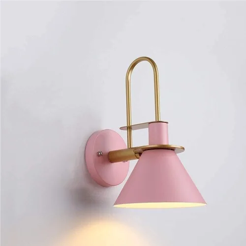 Industrial Retro Wall Sconce Colorful Metal E27 Vintage Lamp for Loft Café Living Room Bedroom