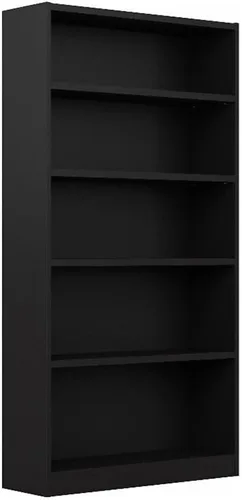 Miniatura 13 de Bush Furniture Universal - Estantería pequeña de 2 estantes en acabado gris ceniza, estantería de almacenamiento bajo y exhibición