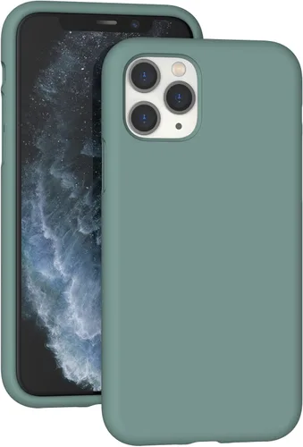 Miniatura 109 de Funda de silicona líquida compatible con iPhone 11 (6.1 pulgadas), cubierta de goma de gel de protección completa con forro de microfibra suave