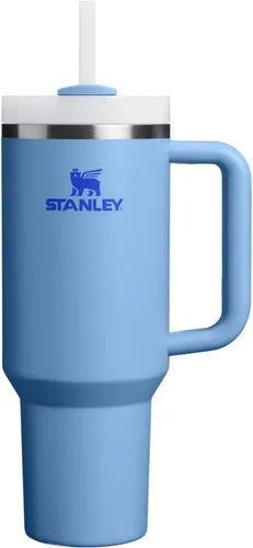 Miniatura 116 de Stanley Quencher H2.0 - Vaso de acero inoxidable con asa, pajilla y tapa FlowState giratoria de 3 posiciones; aislamiento térmico, sin BPA; apto