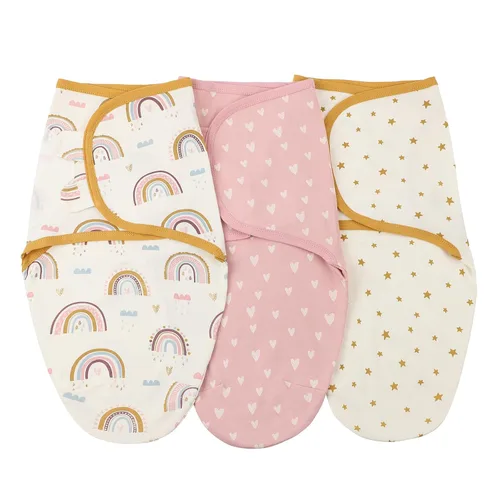 Miniatura 9 de insular Sacos para envolver al bebé, manta para recién nacido y bebé, juego de velcro ajustable para niños y niñas, saco de dormir de algodón suave