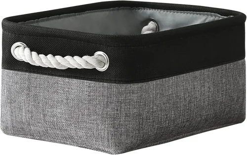 Miniatura 51 de TheWarmHome Contenedores de almacenamiento para estantes, tamaño mediano, 3 unidades, 13.8 pulgadas de largo x 9.8 pulgadas de ancho x 6.7 pulgadas