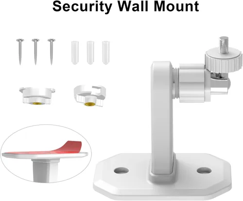 Miniatura 3 de AOZTSUN Soporte ajustable para monitor de bebé compatible con HelloBaby HB6550 HB65/HB66/HB248, ANMEATE SM935E, Nanit Pro Smart Baby Monitor Montaje