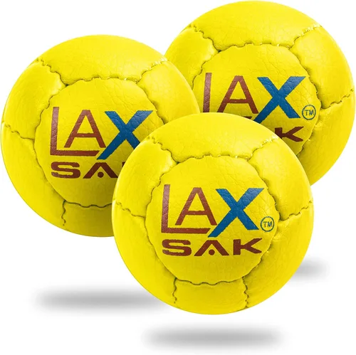 Miniatura 36 de Pelotas de práctica suaves Lax Sak para Lacrosse, paquetes de 1, 2, 3, 6, 12, 24, 36, 60 y 120 - mismo peso y tamaño que las pelotas de Lacrosse
