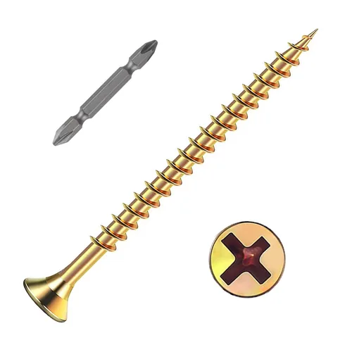 Miniatura 25 de Wensilon (385 piezas) Tornillos de cabeza plana negros para madera, tornillos autorroscantes de cabeza plana para metal rápido, equipados con kit