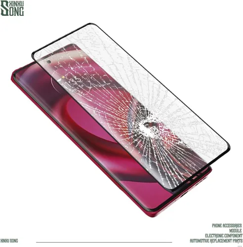 Miniatura 6 de 2 protectores de pantalla para Moto Edge 30 Fusion 3D, cobertura completa, antiarañazos, dureza 9H, para Moto Edge 30 Fusion de 6.6 pulgadas, bordes