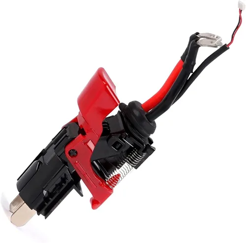 Conjunto de botón de interruptor y gatillo piezas de repuesto compatibles con piezas de repuesto de botón de encendido de aspiradora V10 SV12