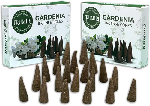 Miniatura 37 de TRUMIRI Incienso ámbar – Paquete de 20 conos (2 x 10) – Incienso de cono perfumado