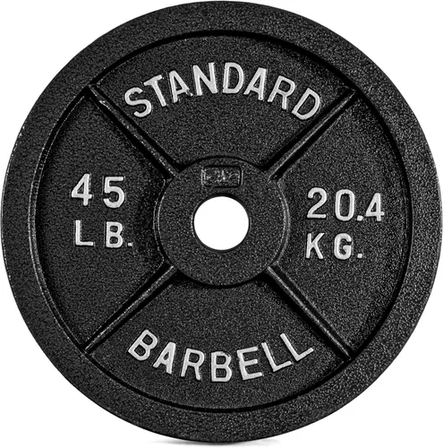 Miniatura 12 de CAP Barbell Placa de peso olímpica de 2 pulgadas Múltiples opciones