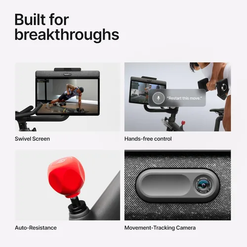 Miniatura 2 de Peloton Bikes - Bicicletas de ejercicio de interior para entrenamiento cardiovascular y de fuerza