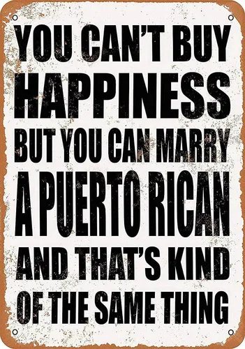 Miniatura 2 de Sign You Can't Buy Happiness BUT You CAN Marry a Czech - Letrero de metal divertido de metal de 8 x 12 pulgadas para bar, pub para interiores