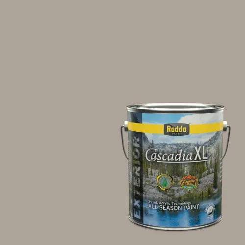 Miniatura 121 de Rodda Paint CASCADIA XL - Pintura e imprimación satinada para exteriores en uno, cuarto de galón, blanco abstracto