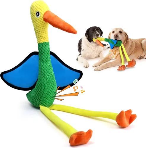 Miniatura 12 de Fuufome Juguetes chirriantes para perros grandes: juguetes duraderos para perros grandes para razas medianas y pequeñas - Juguetes de peluche