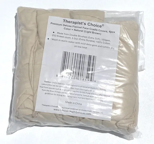 Miniatura 9 de Therapist's Choice® Juego de sábanas de franela de alta calidad de 3 piezas, para mesas de masaje, incluye sábana encimera, sábana bajera y funda