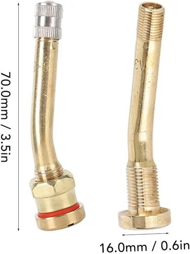 Miniatura 7 de Extensión de vástago de válvula, herramienta de vástago de válvula, extensión de válvula de neumático de aire, válvula de sellado de camión