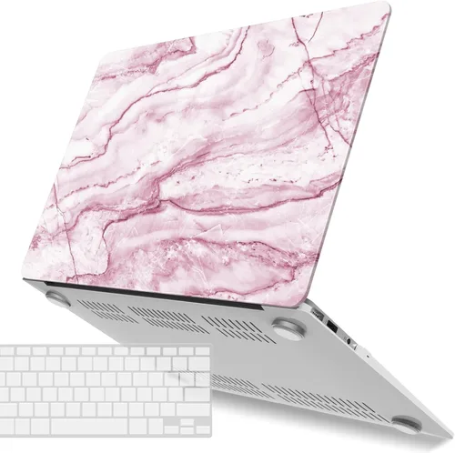 Miniatura 47 de IBENZER - Funda para MacBook Air de 13 pulgadas A1466 A1369, funda de carcasa dura con cubierta de teclado para Apple Mac Air 13 versión antigua