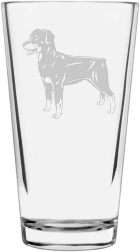 Miniatura 193 de Perro de Presa Canario - Vaso de pinta personalizado con temática de perro grabado multiusos, 16 onzas
