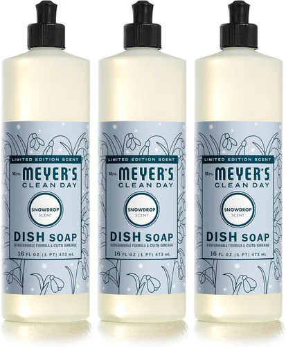 Miniatura 165 de Mrs. Meyer’s Clean Day - Detergente líquido para platos, aroma a lavanda, botella de 16 oz