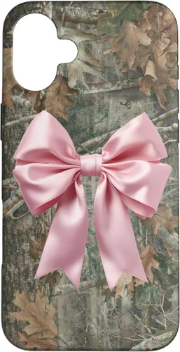 Miniatura 23 de Camo Pink Bow Case for iPhone 17