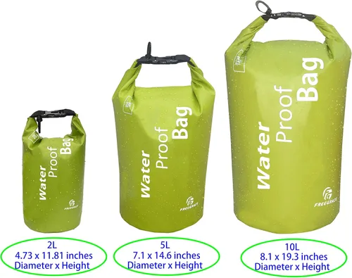Miniatura 2 de Bolsa impermeable Freegrace: bolsa impermeable ligera con sellos y funda impermeable, flota en el agua, mantiene el equipo seco para kayak, playa