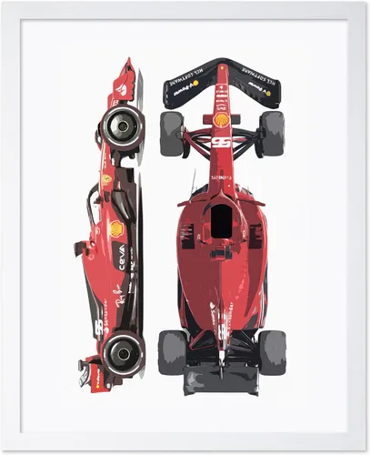 Miniatura 49 de Poster Master Póster de carreras de autos 2023, impresión de autos de carreras, arte de carreras de autos deportivos, regalo para hombres, mujeres