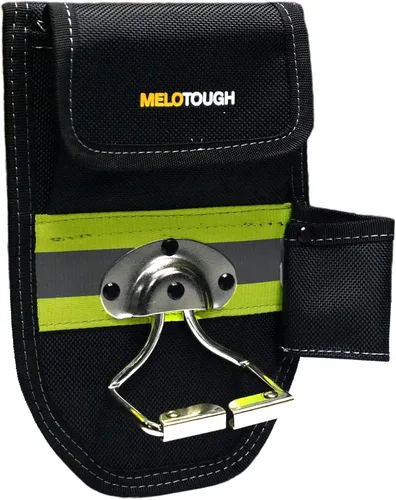 MELOTOUGH Soporte de taladro inalámbrico con gancho para cinta métrica, soporte para herramientas eléctricas con broca, soporte para cinturón de