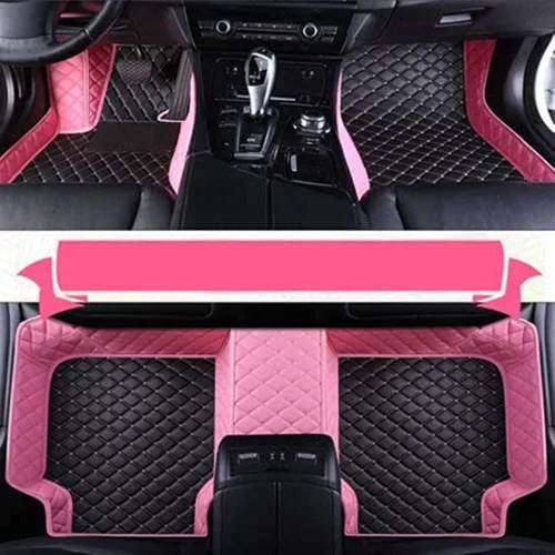 Miniatura 17 de Alfombrillas de automóvil personalizadas para Audi A1, A2, A3, A4, A5, A6, A7, A8, R8, TT, Q2, Q3, Q5, Q7, Q8, e-tron (negro beige)