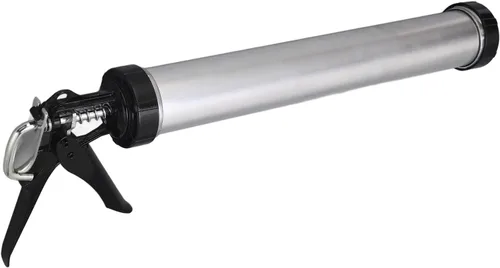 Miniatura 6 de Pistola de calafateo de 20.3 fl oz, pistola de calafateo de tubo de aluminio con aplicación a granel de cartucho de 20 onzas con 10 boquillas