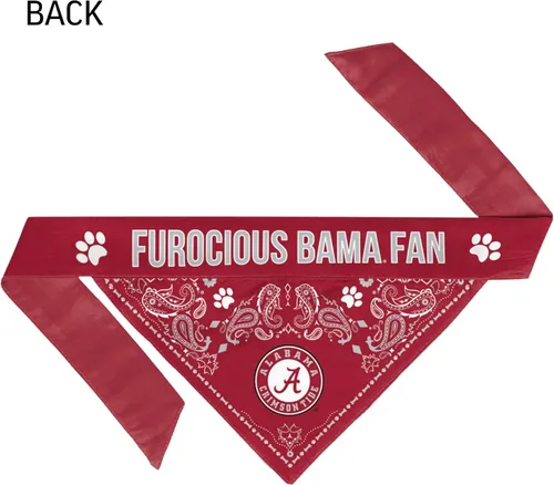 Miniatura 2 de Littlearth Bandana unisex NCAA para mascotas, reversible Color del